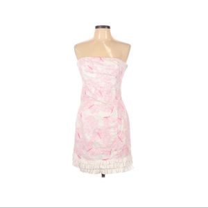 Lilly Pulitzer Pink & White Butterfly Dress